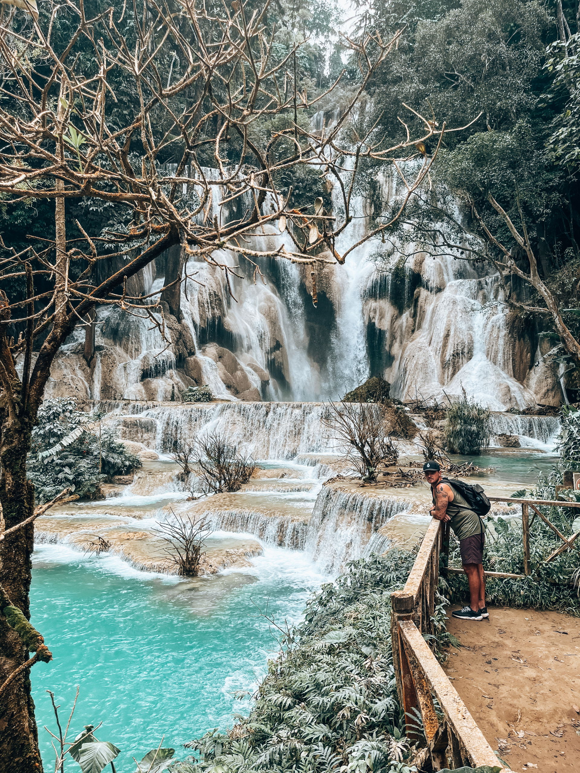 Wat te doen in Laos? Kuang Si waterfall
